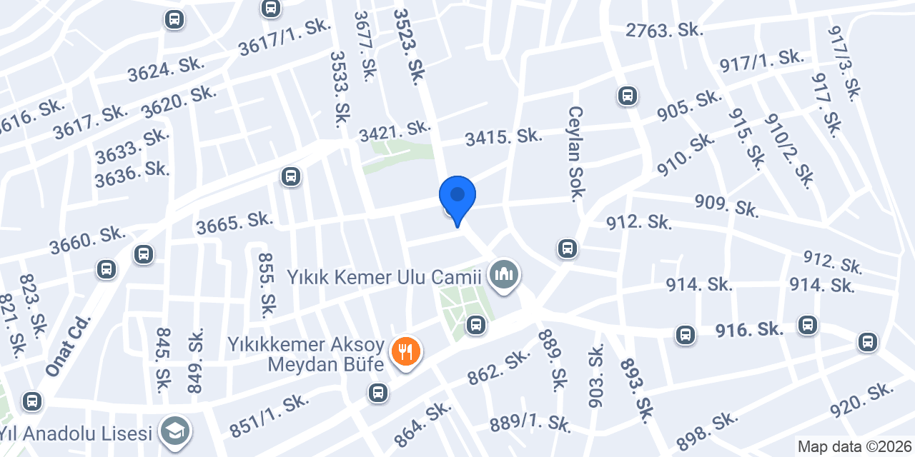 AÇIK BÜFE konumu