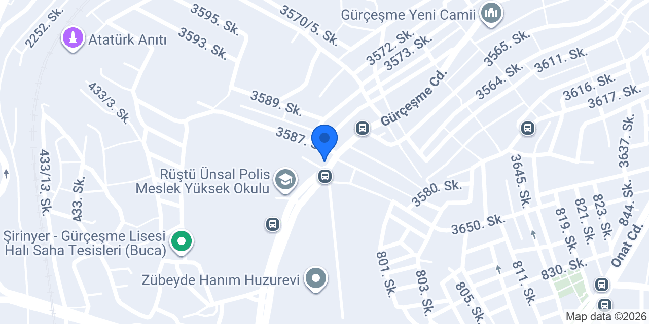 Gülemira Cafe konumu