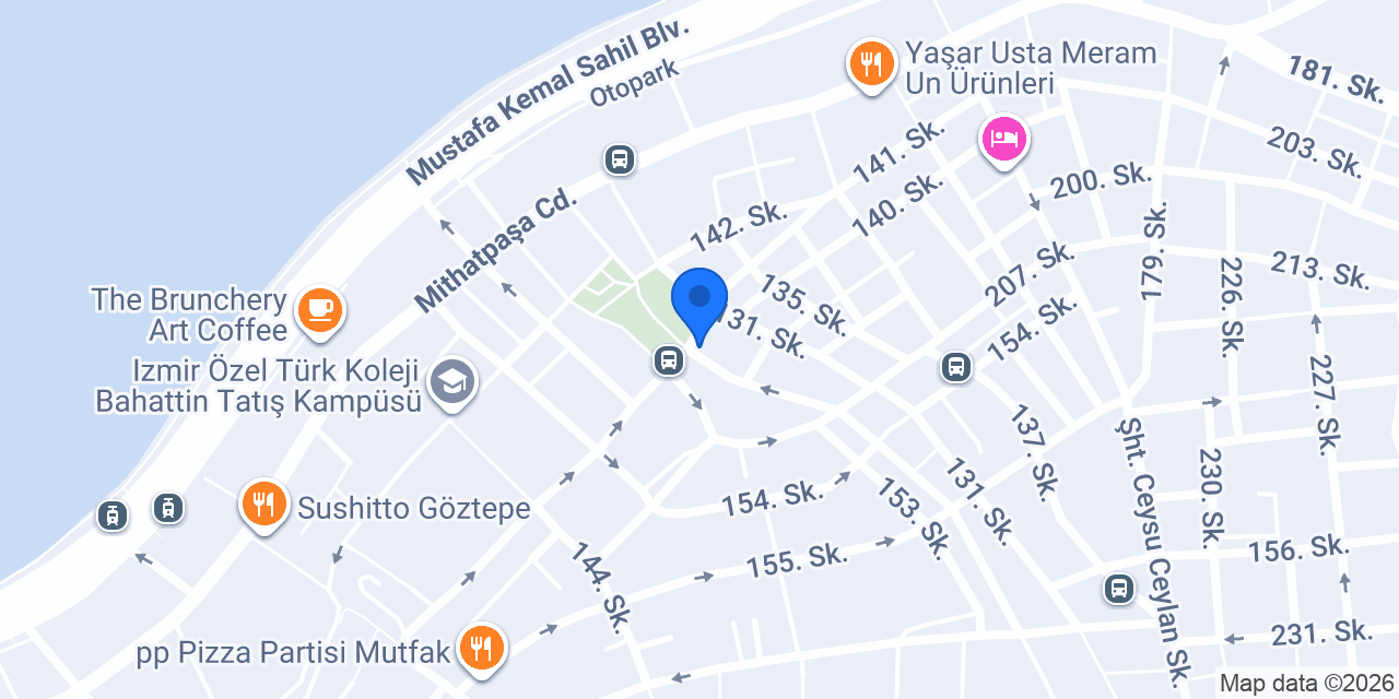Hatay İnönü Park Taksi konumu