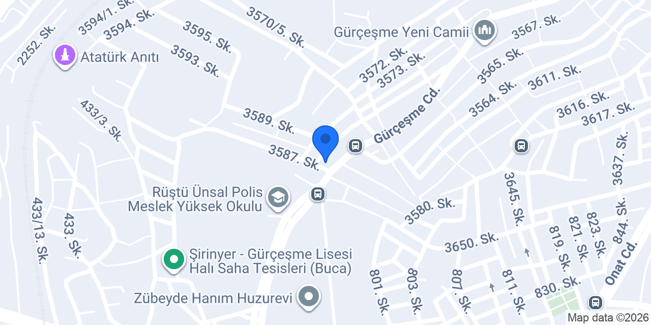 Diş Hekimi Ahmet Abana konumu
