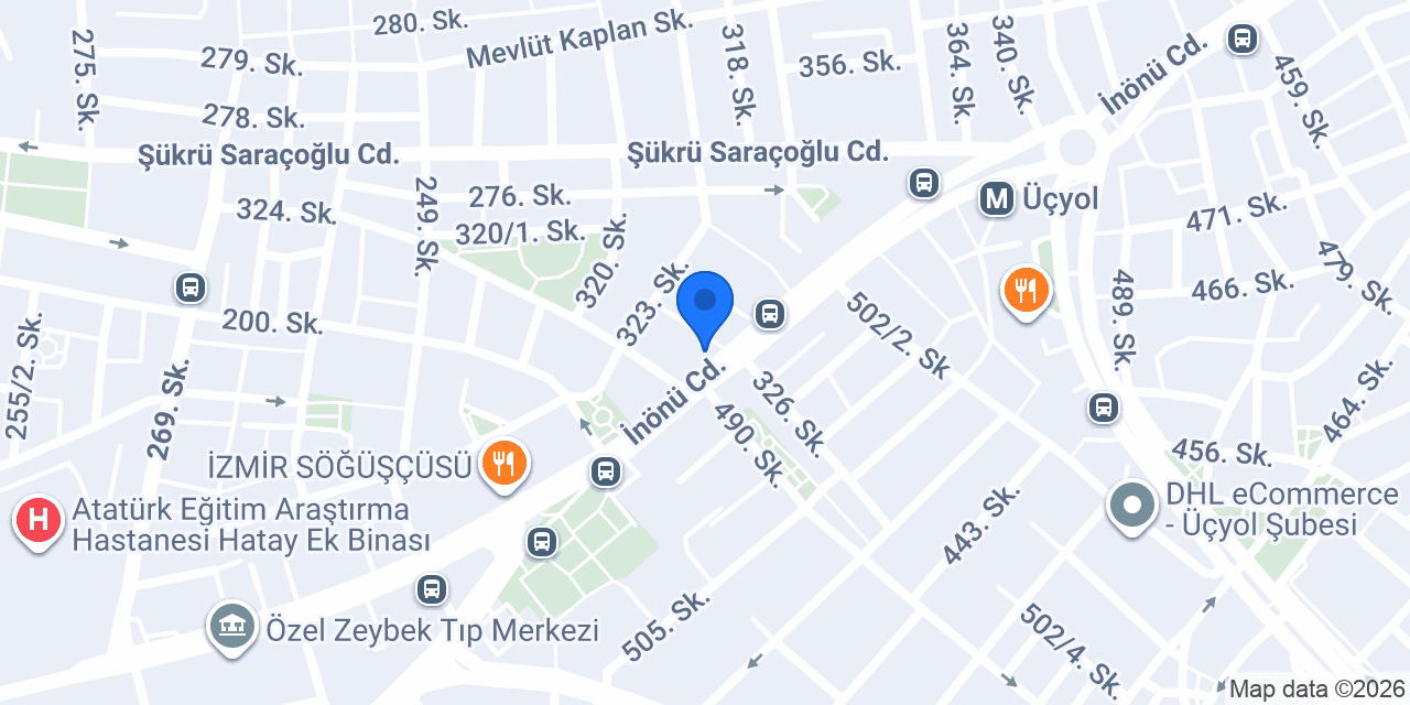 Çınar Tekel Shop konumu