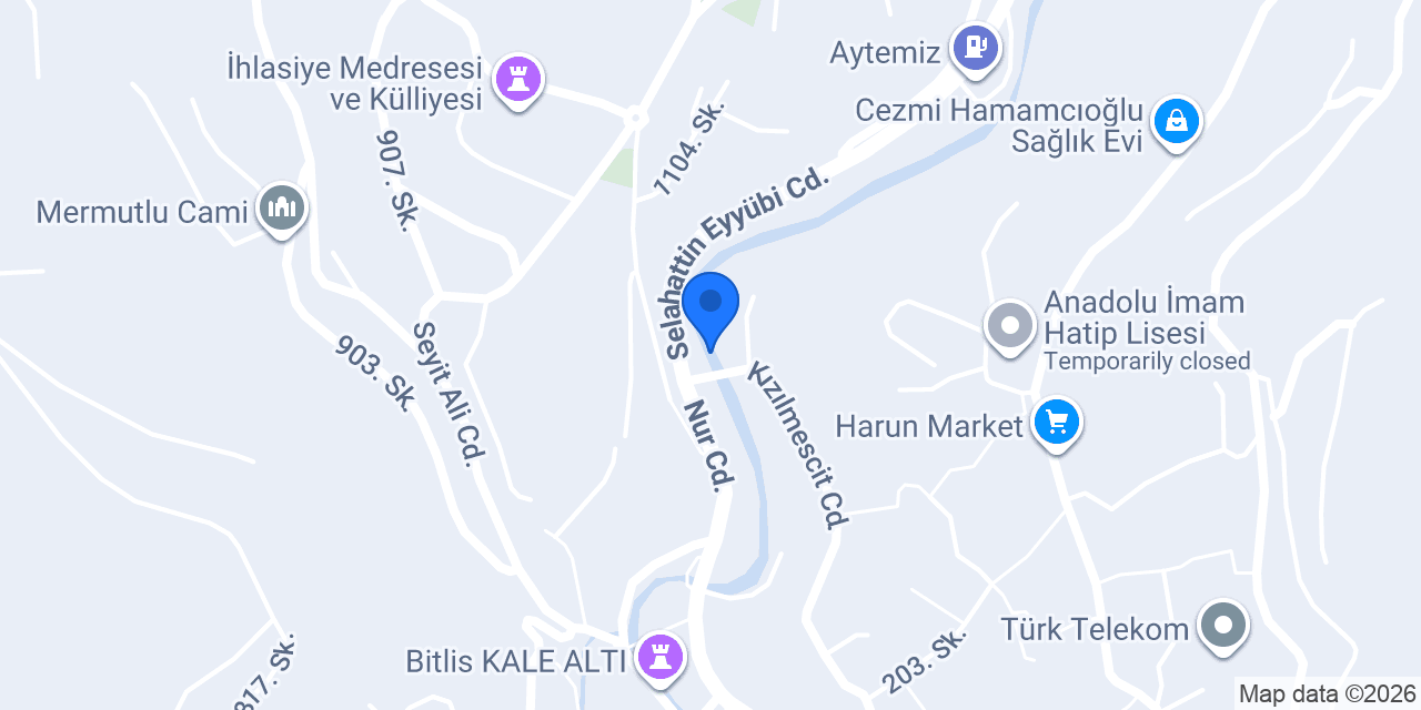 Bitlis psikoteknik konumu