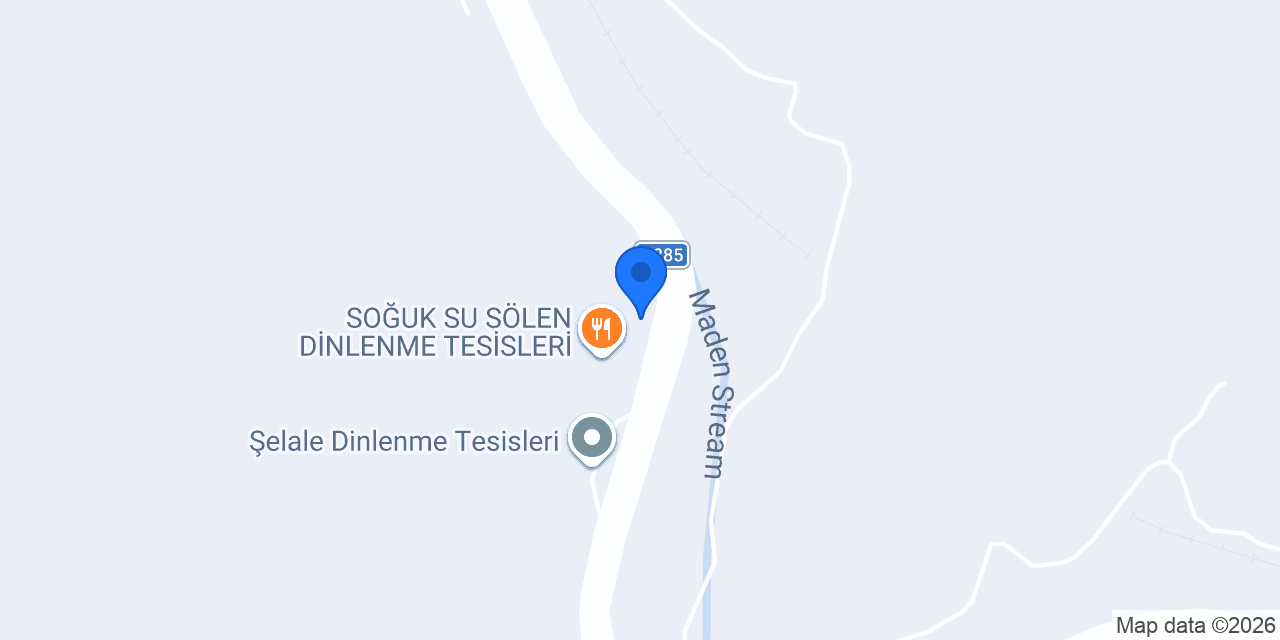 SOĞUK ÇEŞME ŞÖLEN konumu