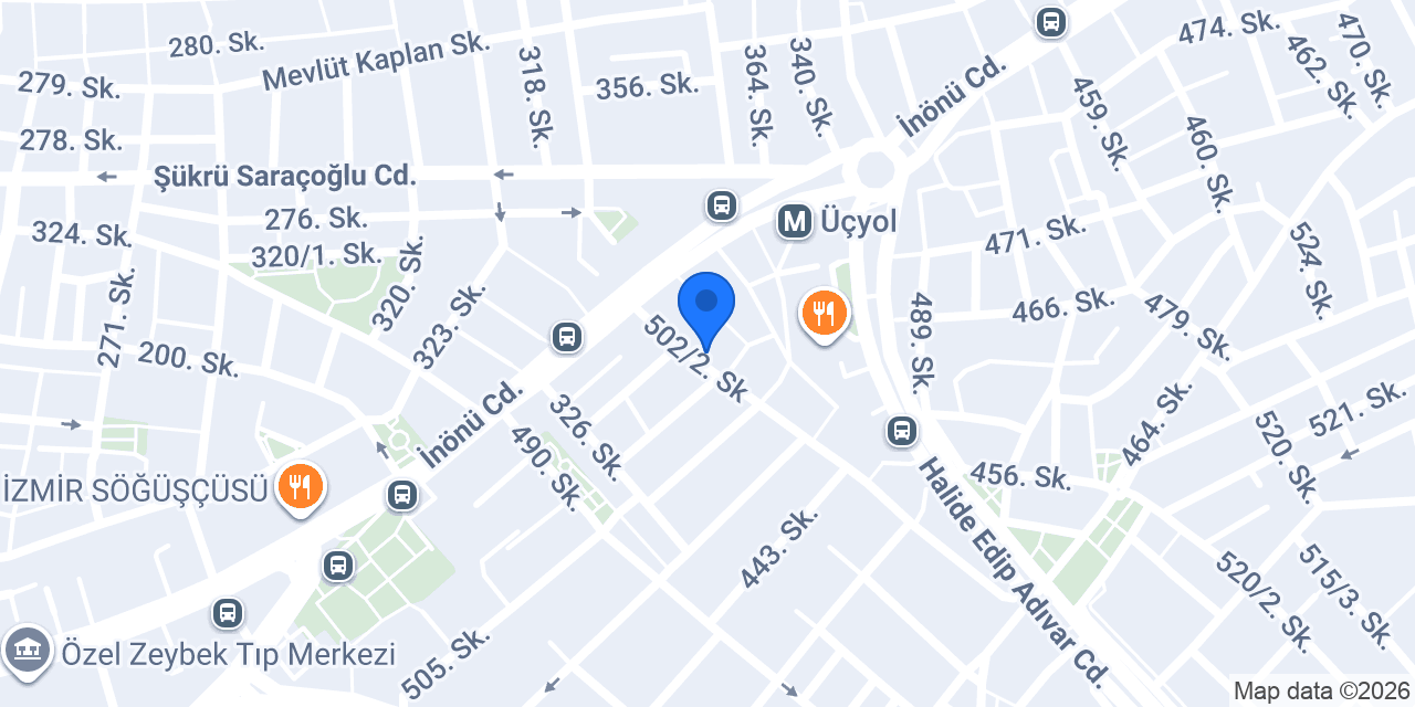 Zafer Rent A Car konumu