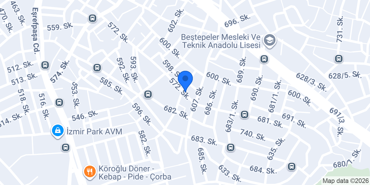 Orhan Erkek Kuaförü konumu