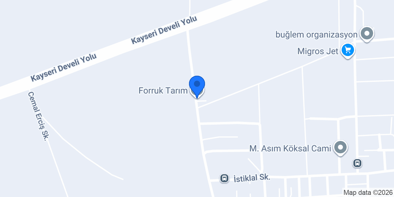 Forruk Tarım konumu