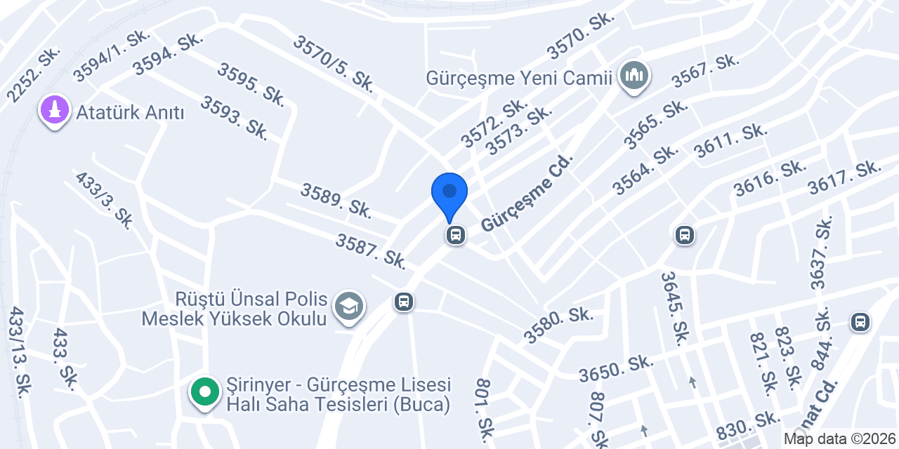 Güleç Market konumu