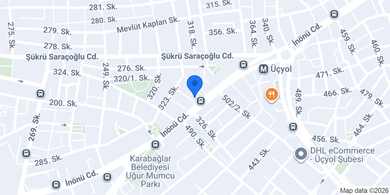 Bilgin Emlak konumu