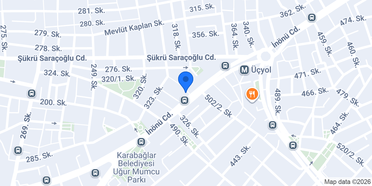 Meşhur Sıdkı Usta tatlıları konumu