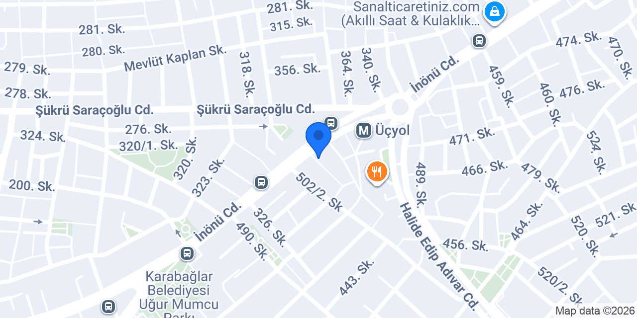 Onur Erkek Kuaförü konumu