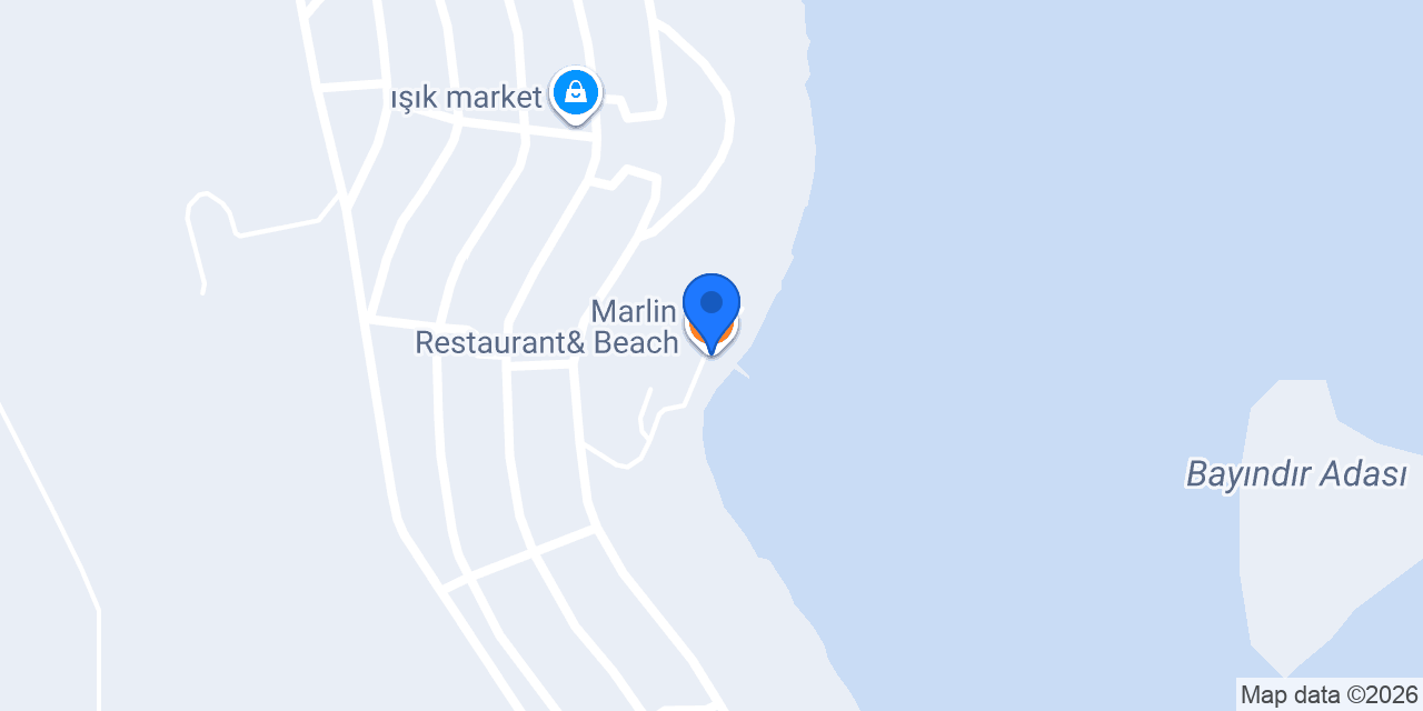 Marlin Restaurant& Beach konumu