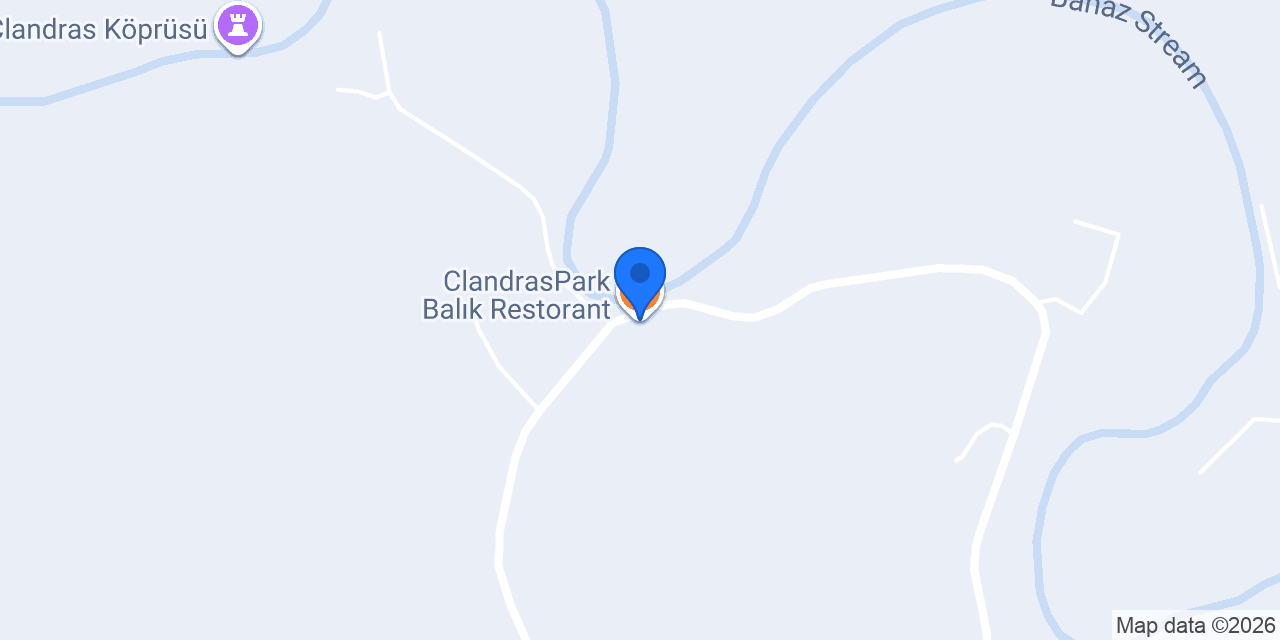 ClandrasPark Balık Restorant konumu