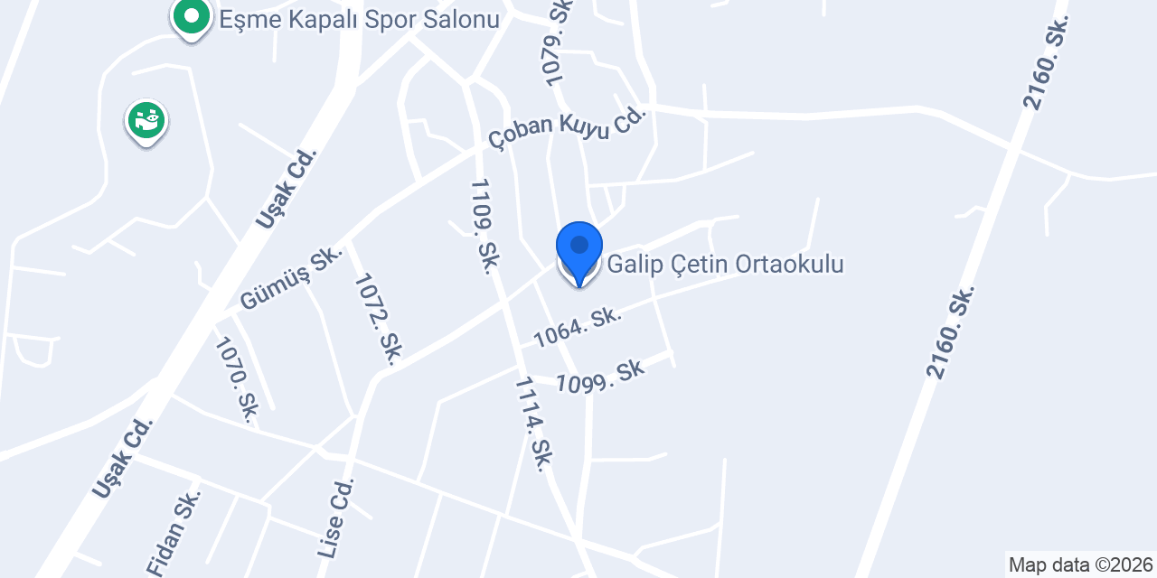 Galip Çetin Ortaokulu konumu