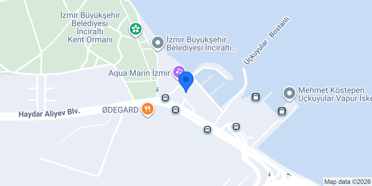 Göbek İzmir Marina konumu