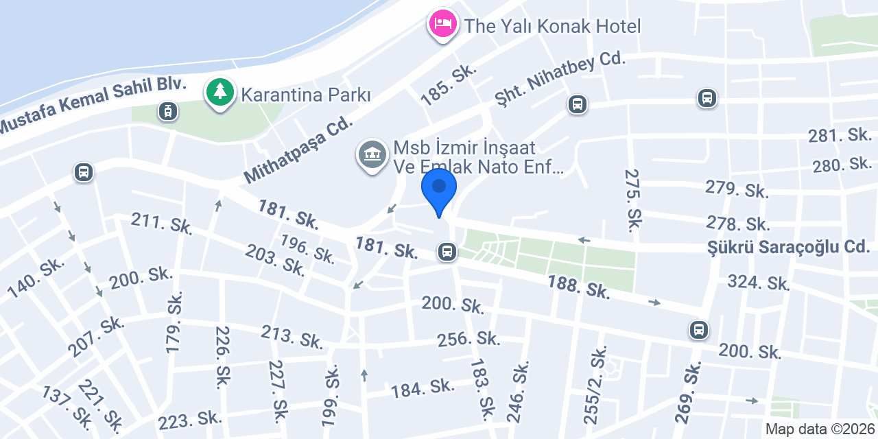 İzmir Evde Fizik Tedavi konumu