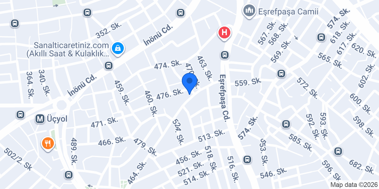 Doyum Ekmek Unlu Mamülleri konumu