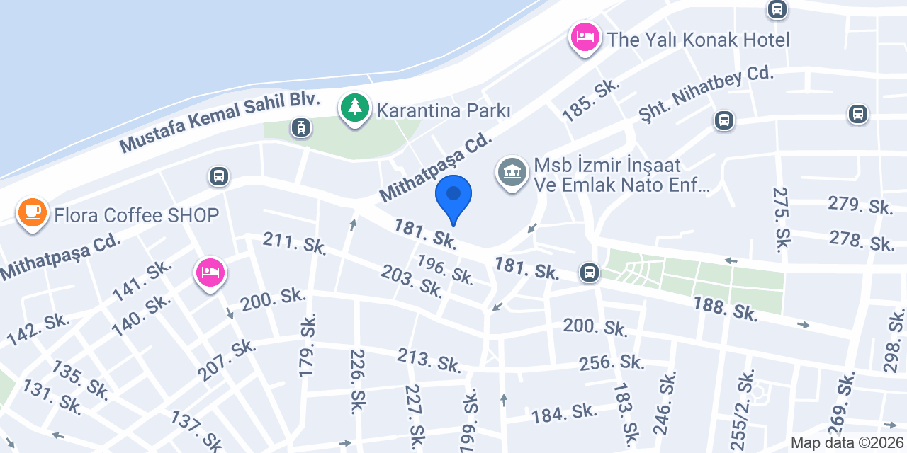 Karantina Hamamı Sauna & Havuz konumu