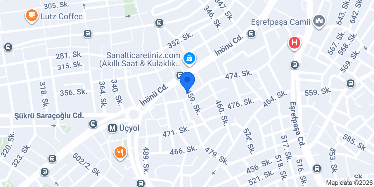 Olgun Veteriner Kliniği konumu