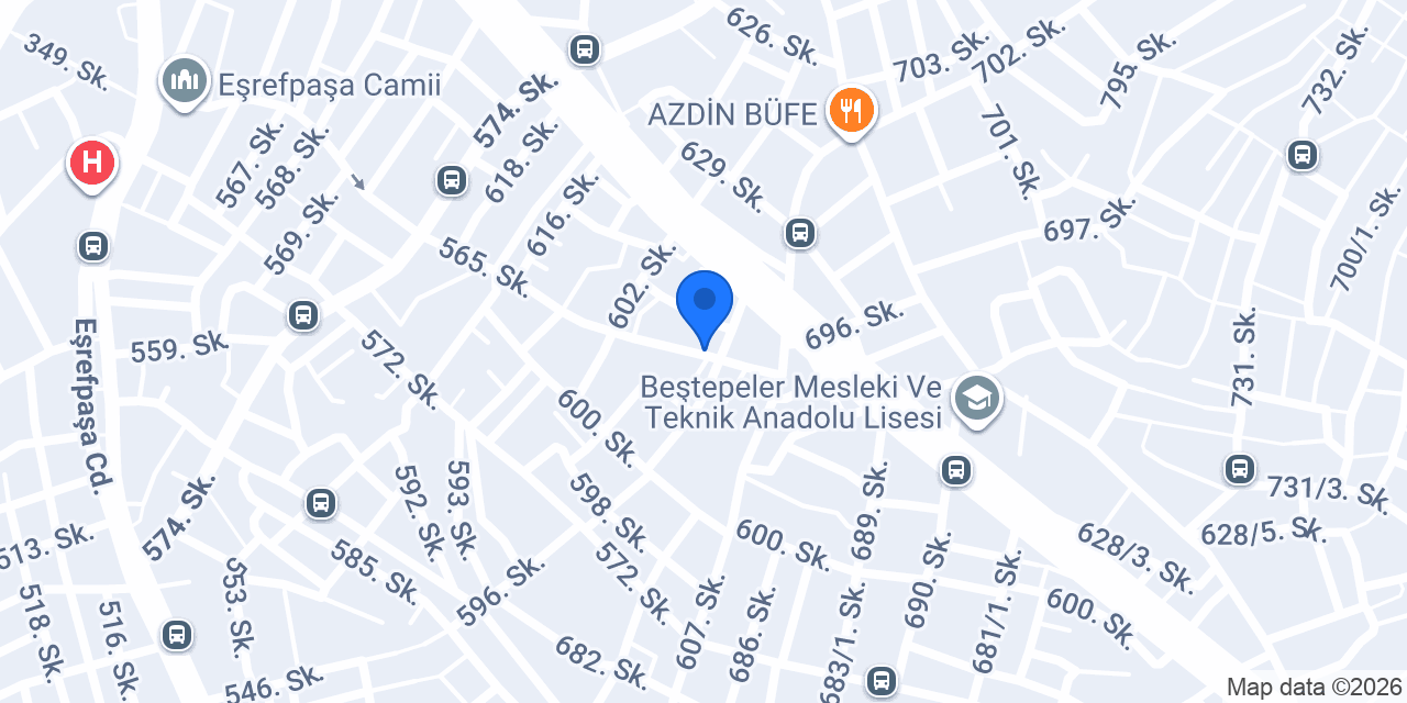 Yarem Oto Aksesuar konumu