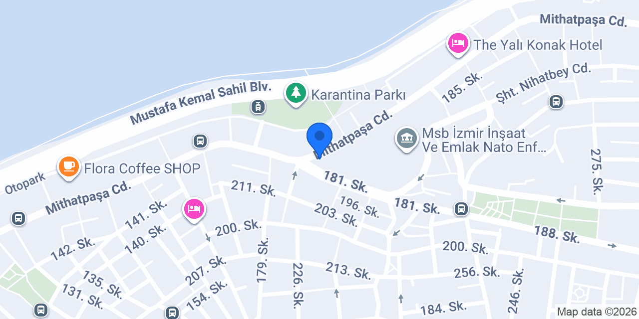 Karantina Taksi konumu