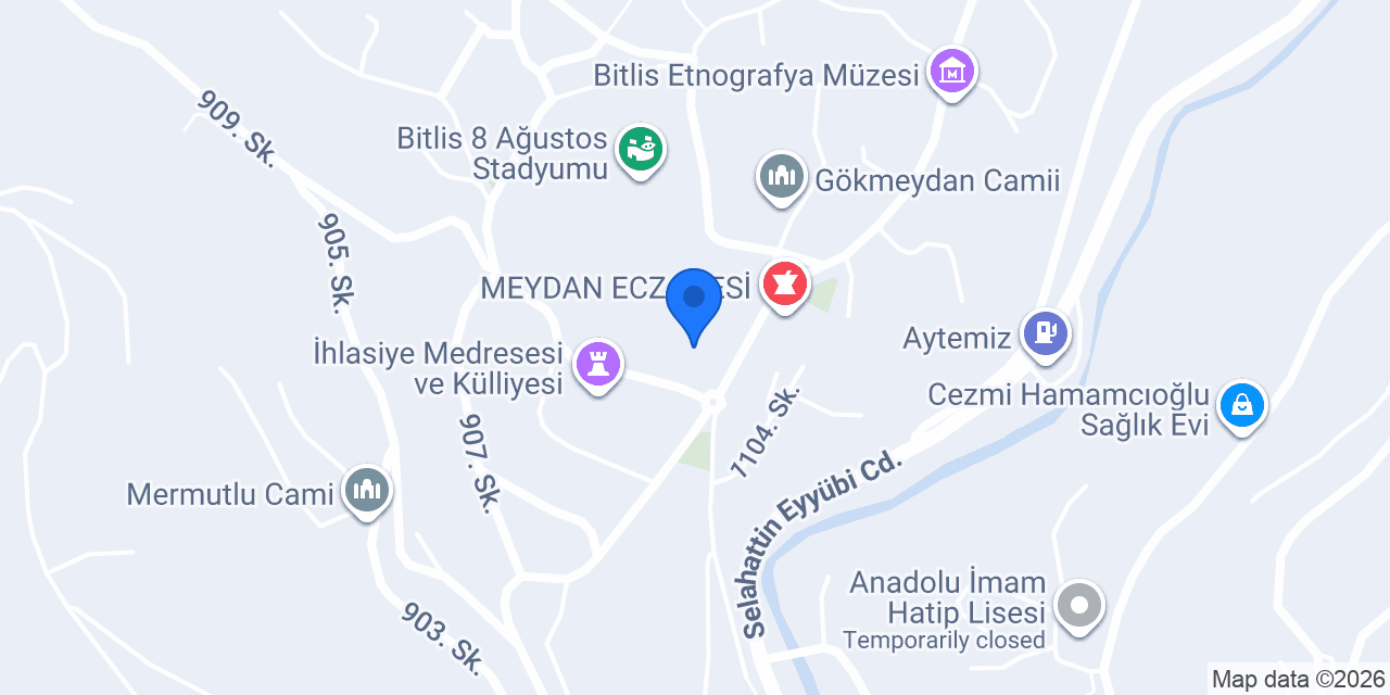 İl Kültür Ve Turizm Müdürlüğü konumu