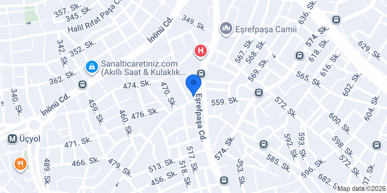 Eczane Eşrefpaşa konumu