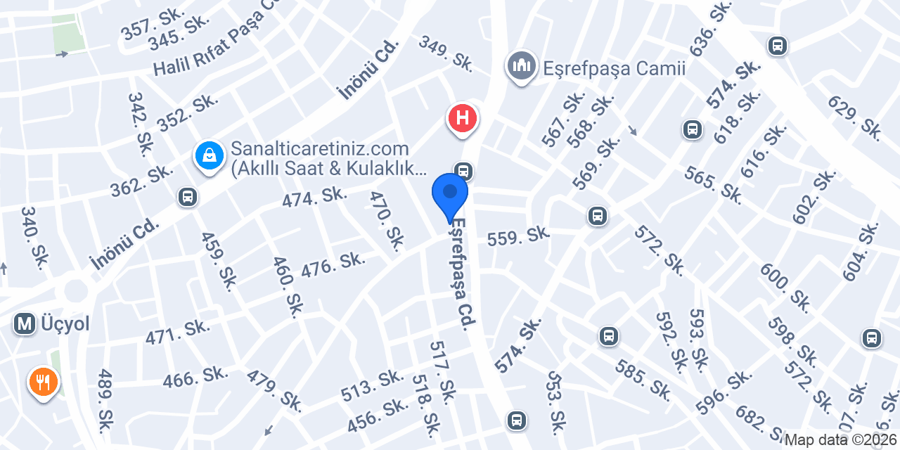 Sera Pastanesi konumu
