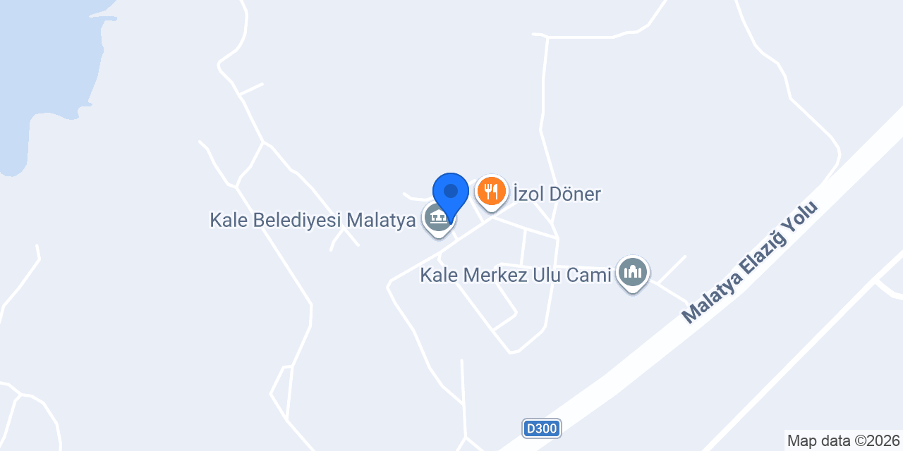 Ziraat Bankası Kale/Malatya Şubesi konumu