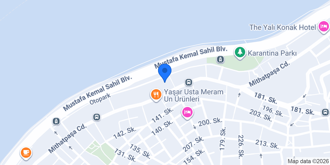 150. Yıl Ptt Misafirhanesi konumu