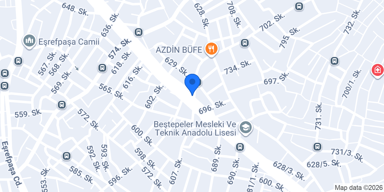 Kuaför Gönül konumu