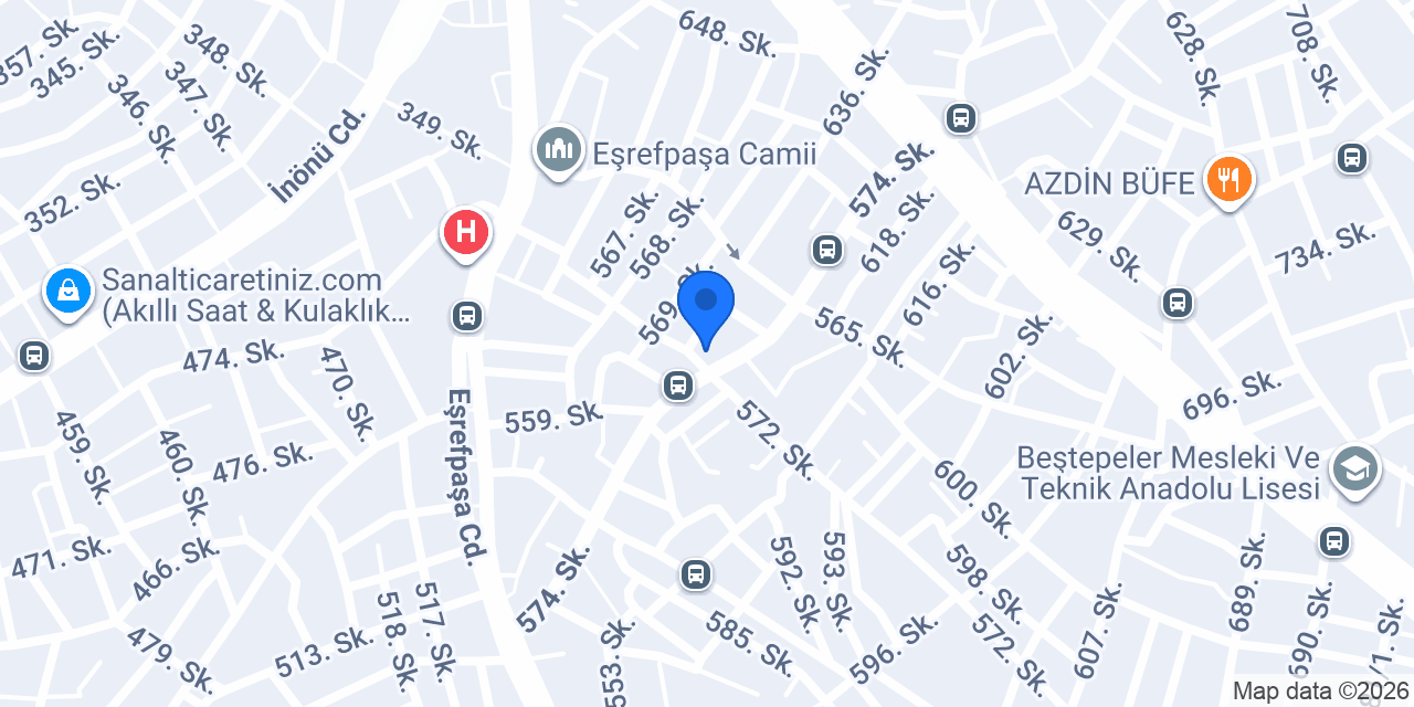 ÜNVEREN TERZİ konumu
