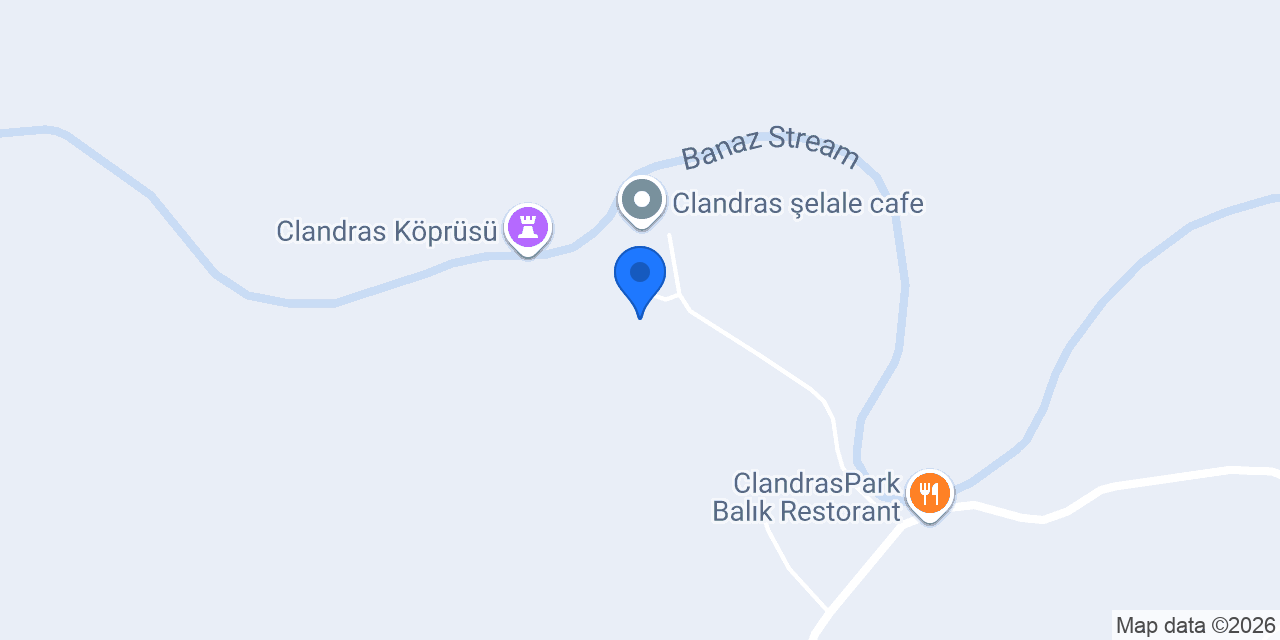 Clandras Mesire Alanı konumu