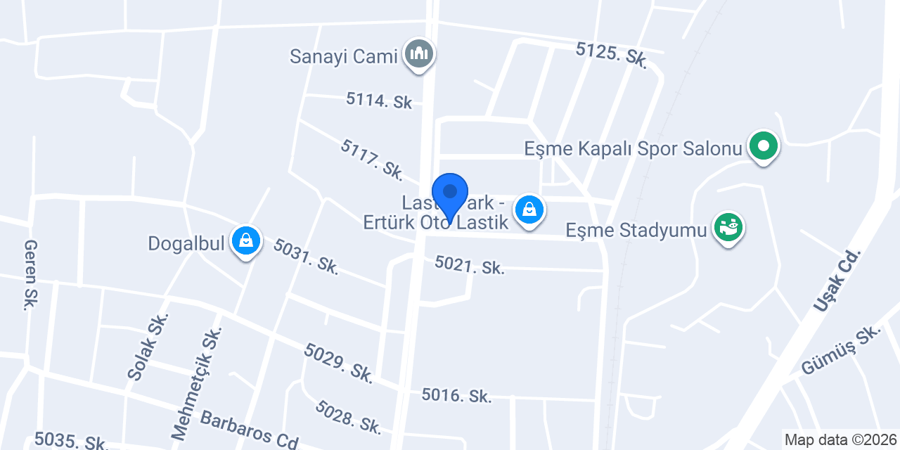 Kalender Mobilya Eşme konumu