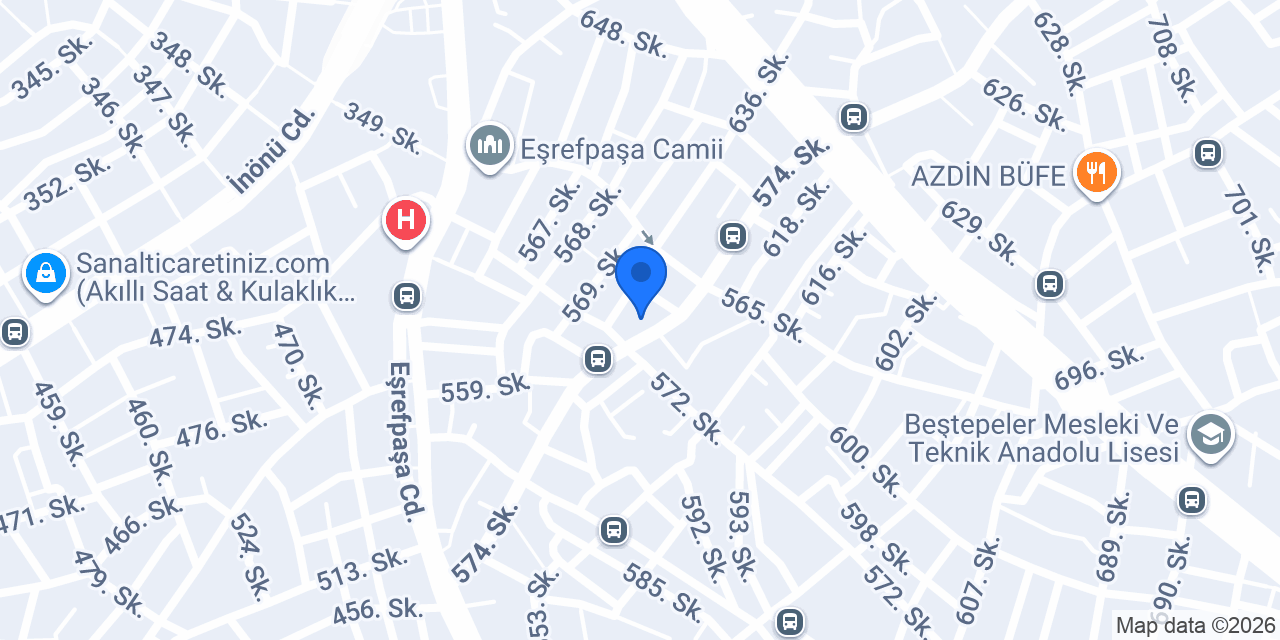 Ege Toptan Midye konumu