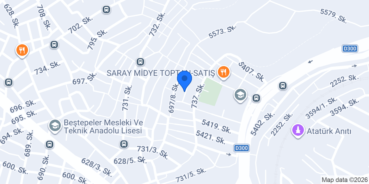 BURAK ASLAN ÇUİG ATÖLYESİ konumu