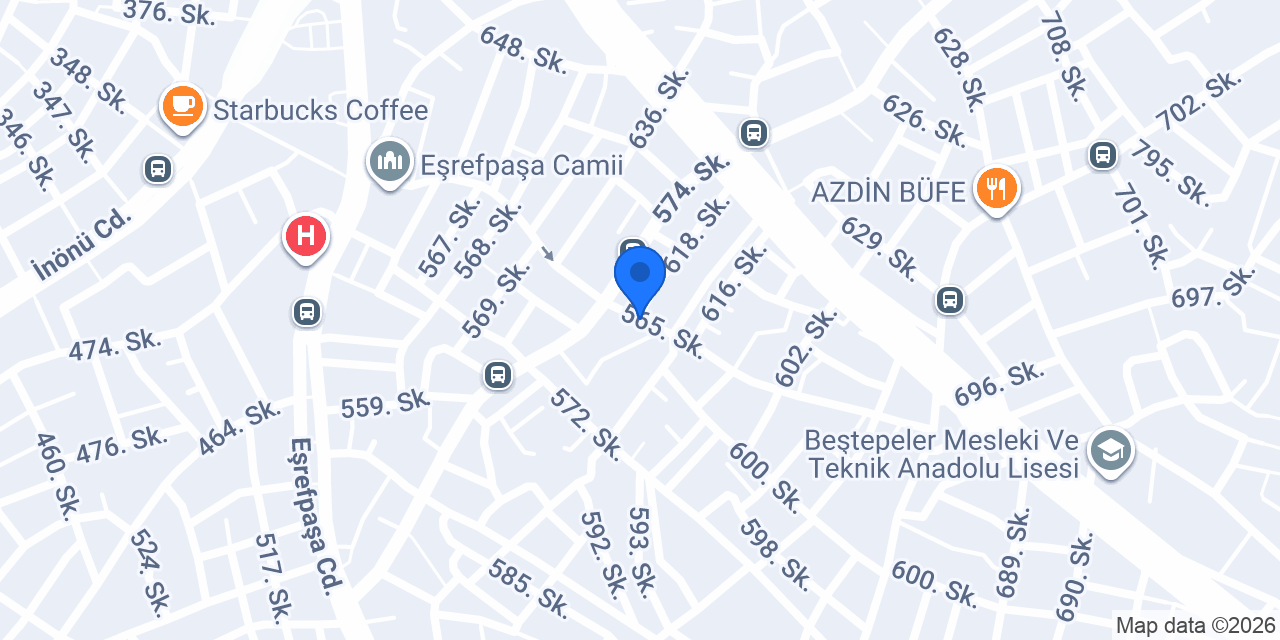 Burak Aygün Saç Tasarım konumu