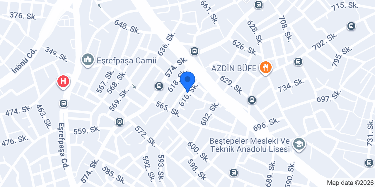 Tabakçı Otel konumu