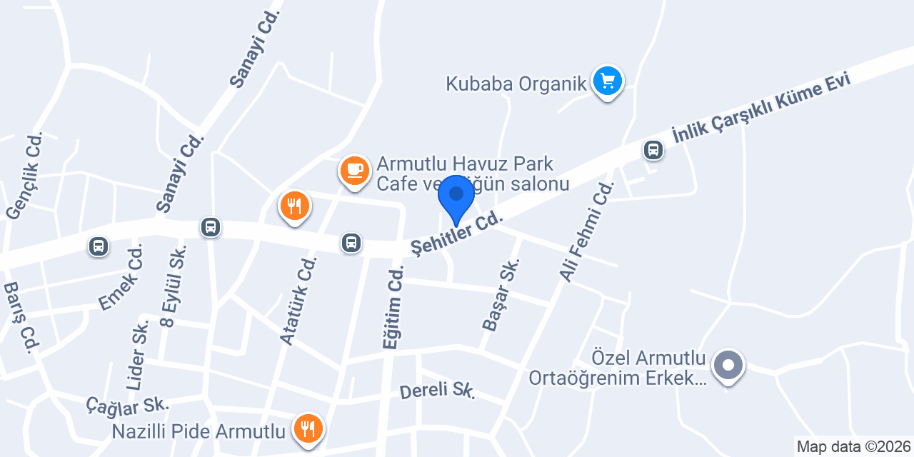 Kervan Pide Armutlu konumu