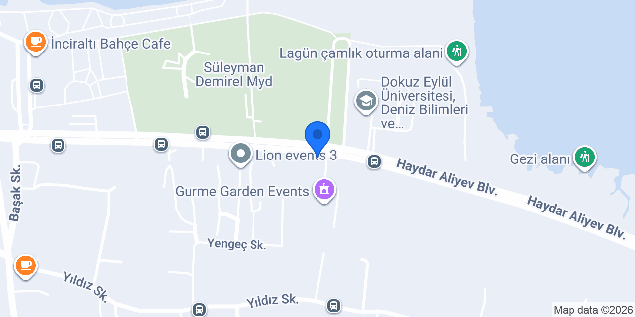 İnciraltı Karavan Park İzmir konumu