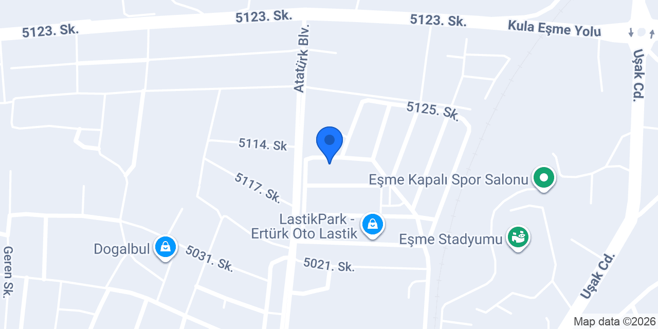 Hırışoğlu Ford & oto servisi konumu
