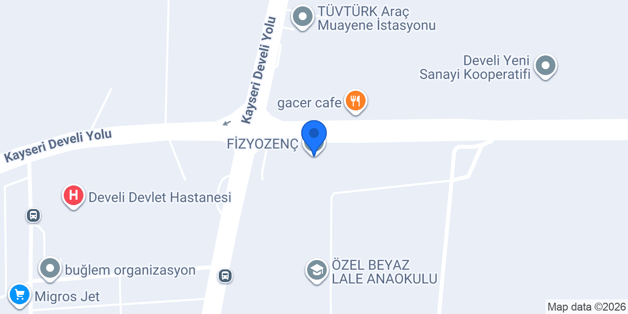 FİZYOZENÇ konumu