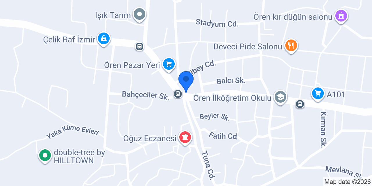 Ören PTT konumu