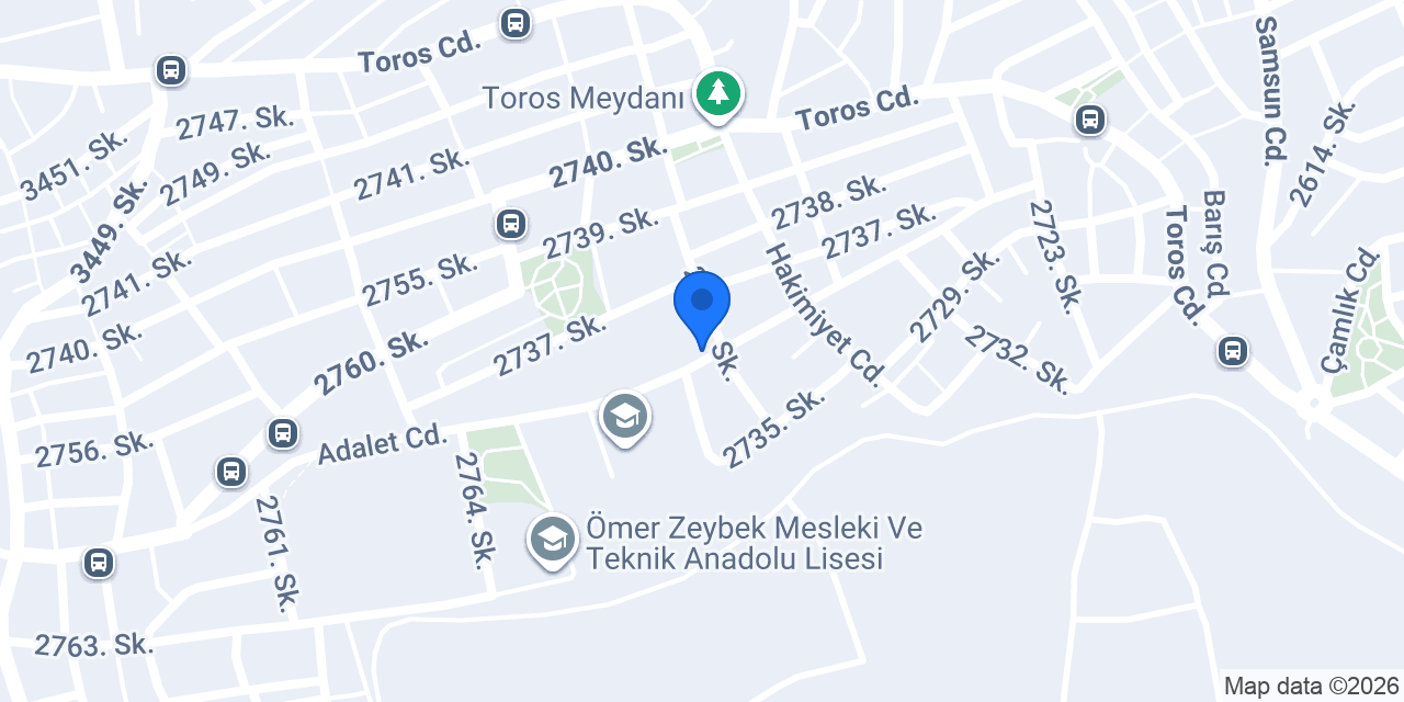 Özoruç Eczanesi konumu