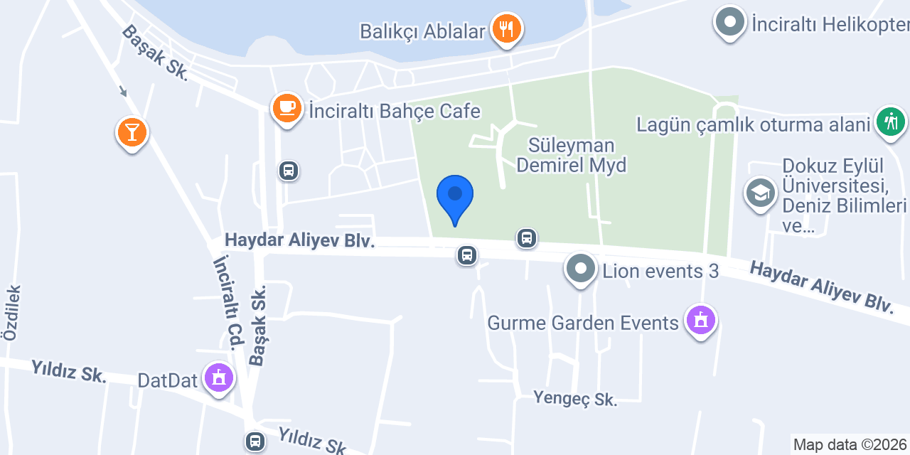 Balçova İlçe Emniyet Müdürlüğü konumu