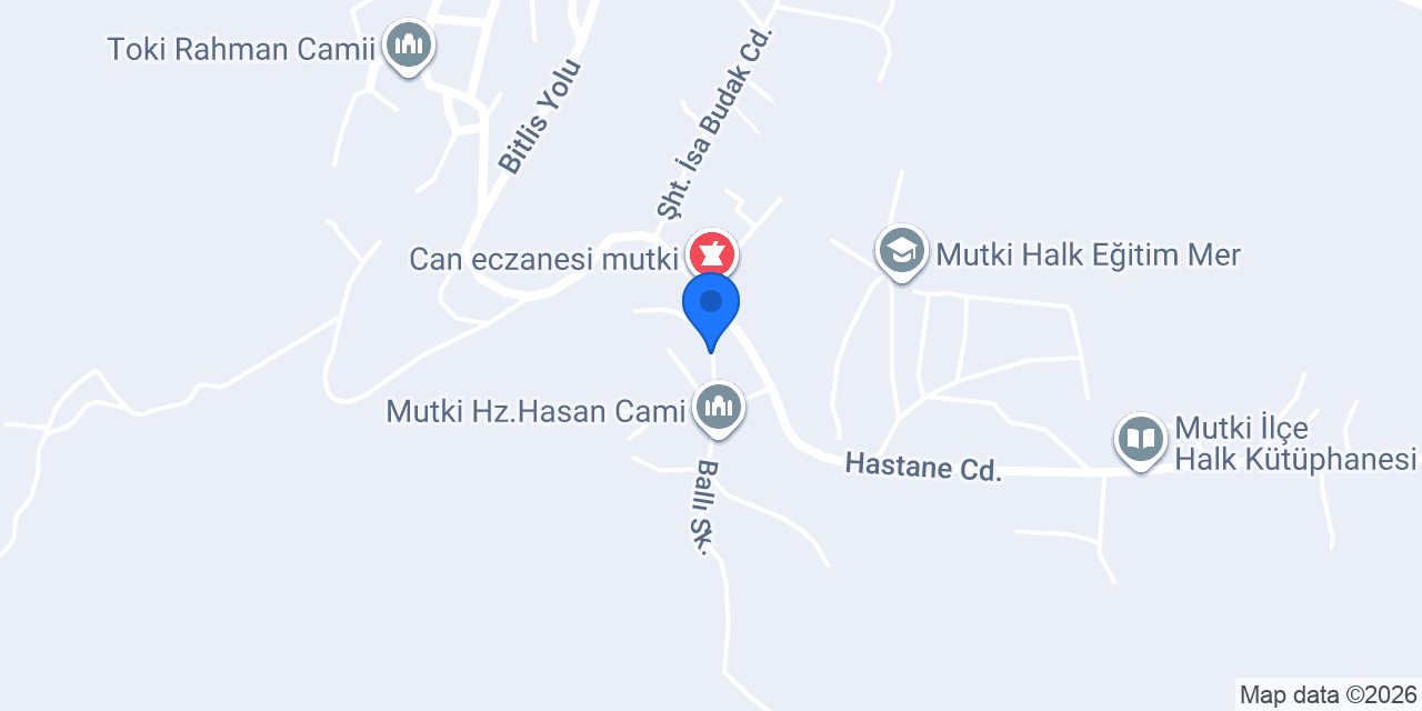 Mutki Noterliği konumu