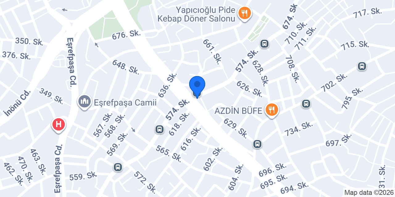 Yunus Emre Oto Lastik konumu