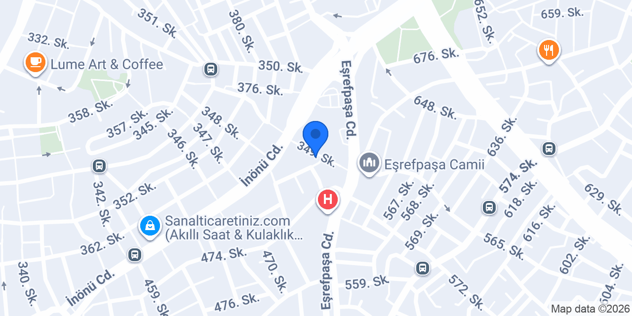 Altındağli Cafe konumu