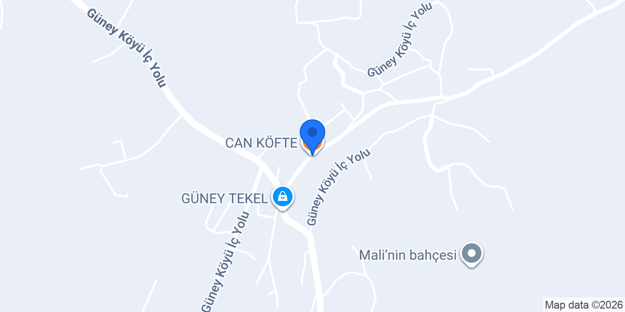 CAN KÖFTE konumu