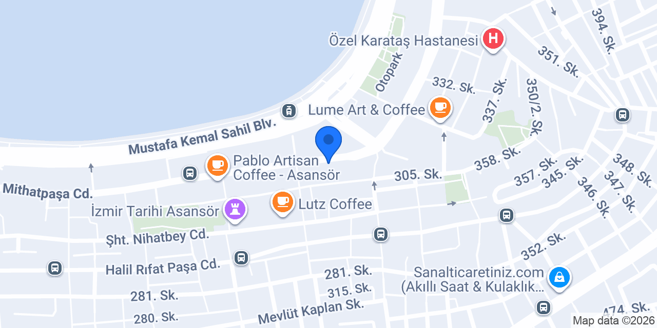 Karataş Fırın & Cafe konumu