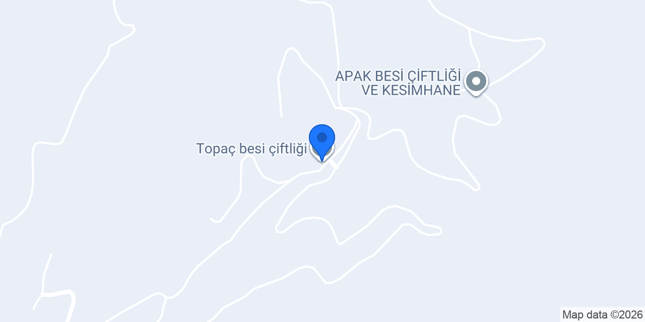 Topaç besi çiftliği konumu